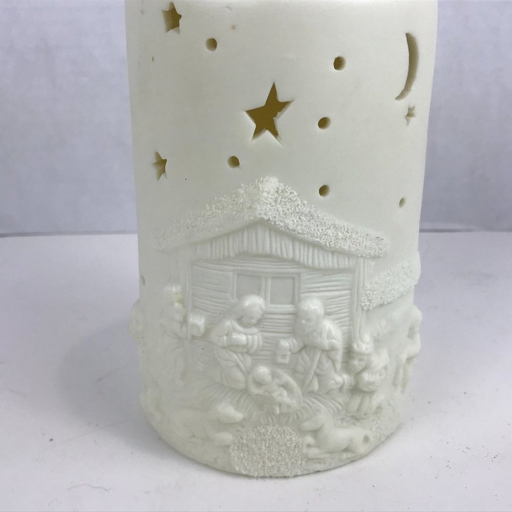 Ceramic Nativity Night Light